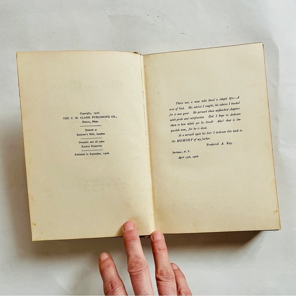 Vintage Hardcover Book Maid of the Mohawk Frederick A. Ray 1906 - Picture 7 of 11